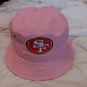 San Francisco 49ers Bucket Hat with Embroidered Logo